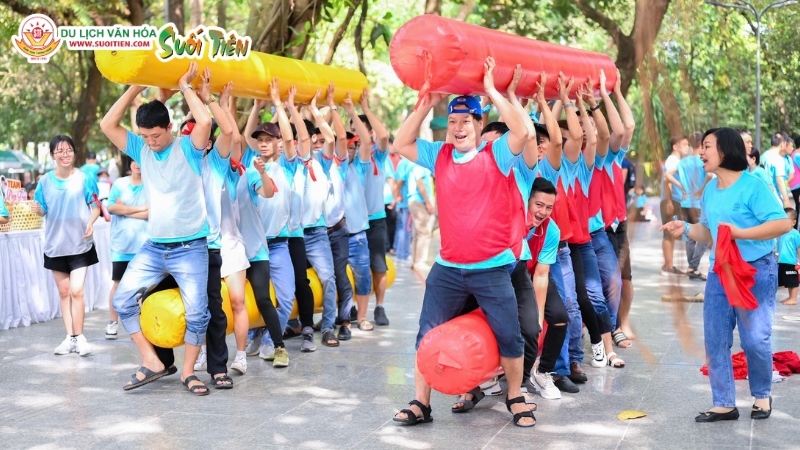 Chi phí tổ chức hoạt động teambuilding phụ thuộc vào loại hình trò chơi