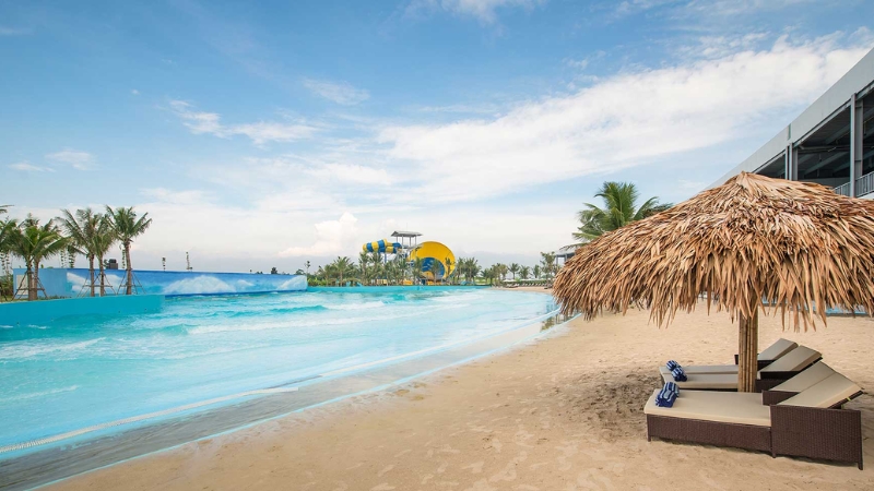 Biển nhân tạo Vinhomes Ocean Park 1 (Hà Nội) (Nguồn: Sưu Tầm)