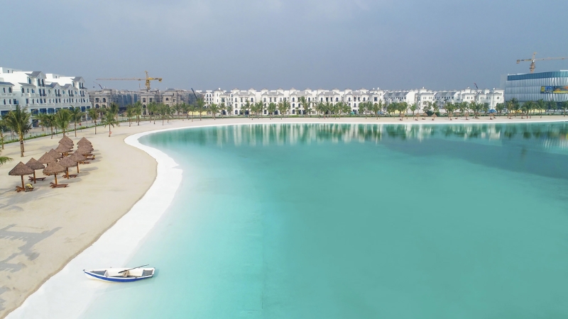 Biển nhân tạo Vinhomes Grand Park (TP.HCM) (Nguồn: Sưu Tầm)
