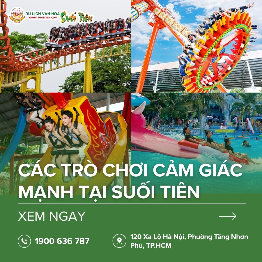 Tổng hợp 10+ khu vui chơi cảm giác mạnh tại TP.HCM