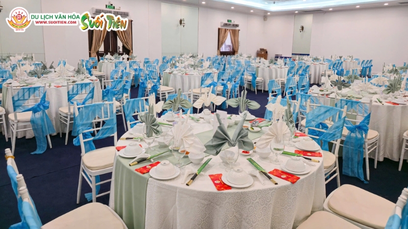 Suối Tiên cung cấp dịch vụ catering chuyên nghiệp, trọn gói cho doanh nghiệp