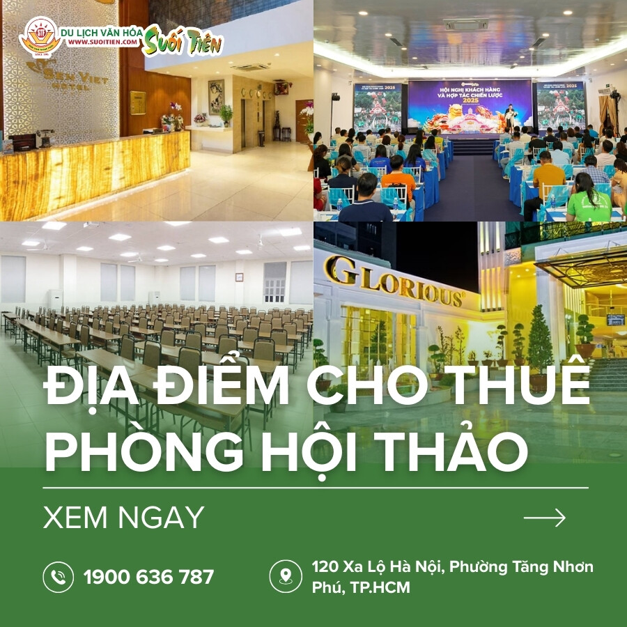 Tổng hợp 6 địa điểm cho thuê phòng hội thảo tại TP.HCM