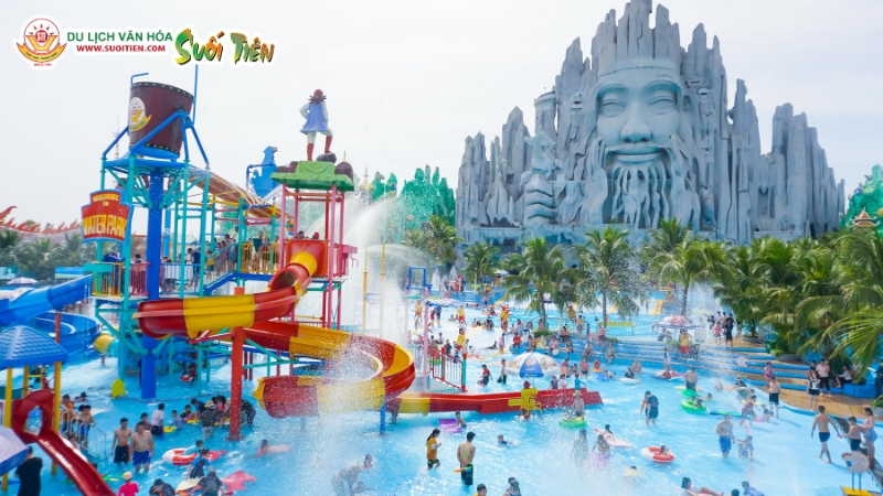 C&ocirc;ng vi&ecirc;n Văn h&oacute;a Suối Ti&ecirc;n mang đến nhiều trải nghiệm từ khu vui chơi, kiến tr&uacute;c, lễ hội văn ho&aacute;,...