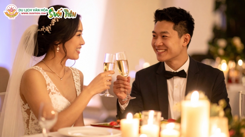 Đám cưới Đồng tượng trưng cho sự kiên định và bền chặt trong tình cảm của hai vợ chồng