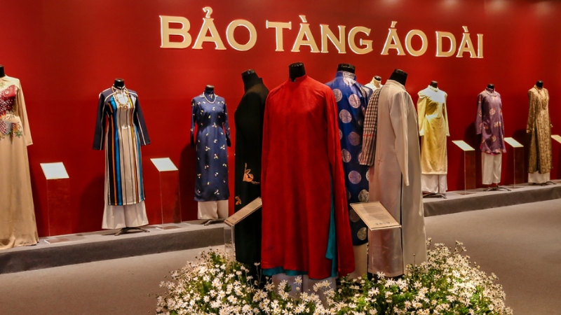 Bảo tàng Áo Dài không gian yên bình lưu giữ bộ sưu tập áo dài truyền thống và hiện đại (Nguồn: Sưu tầm)