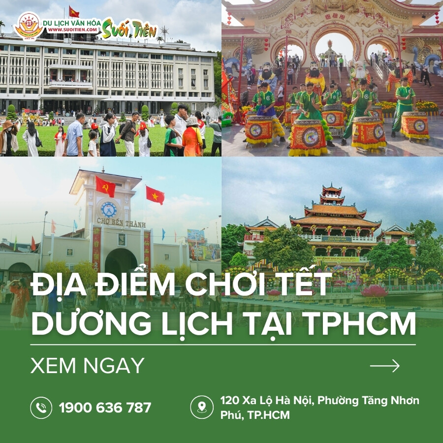 13 địa điểm chơi Tết dương lịch tại TP.HCM 