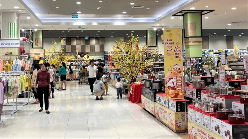 Trung tâm thương mại là điểm vui chơi đa dạng mỗi dịp Tết Dương lịch (Nguồn: Sưu Tầm)