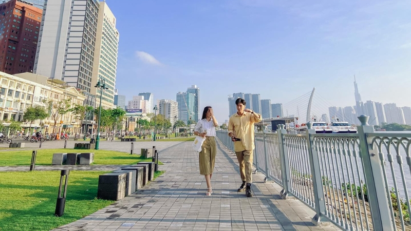 Check-in sang chảnh tại Bến Bạch Đằng (Nguồn: Sưu Tầm)