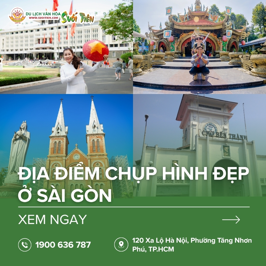 20 địa điểm chụp hình đẹp ở Sài Gòn cho tín đồ sống ảo