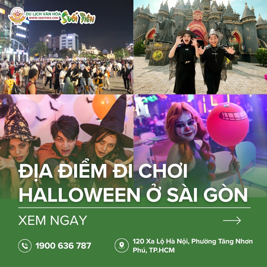 Tổng hợp 9 địa điểm đi chơi halloween ở Sài Gòn thú vị 