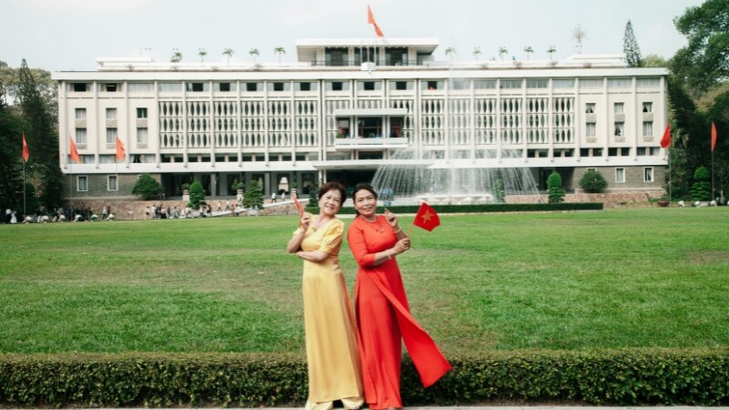 Dinh Độc Lập hiện đại pha nét truyền thống Dinh Độc Lập hiện đại pha nét truyền thống