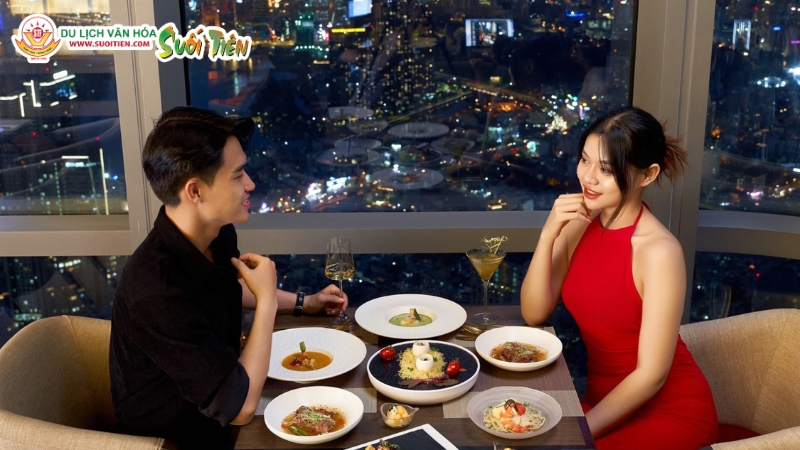 Tòa nhà Bitexco là Địa điểm phù hợp cho các buổi hẹn hò sang trọng, kỷ niệm đặc biệt (Nguồn: Sưu Tầm)