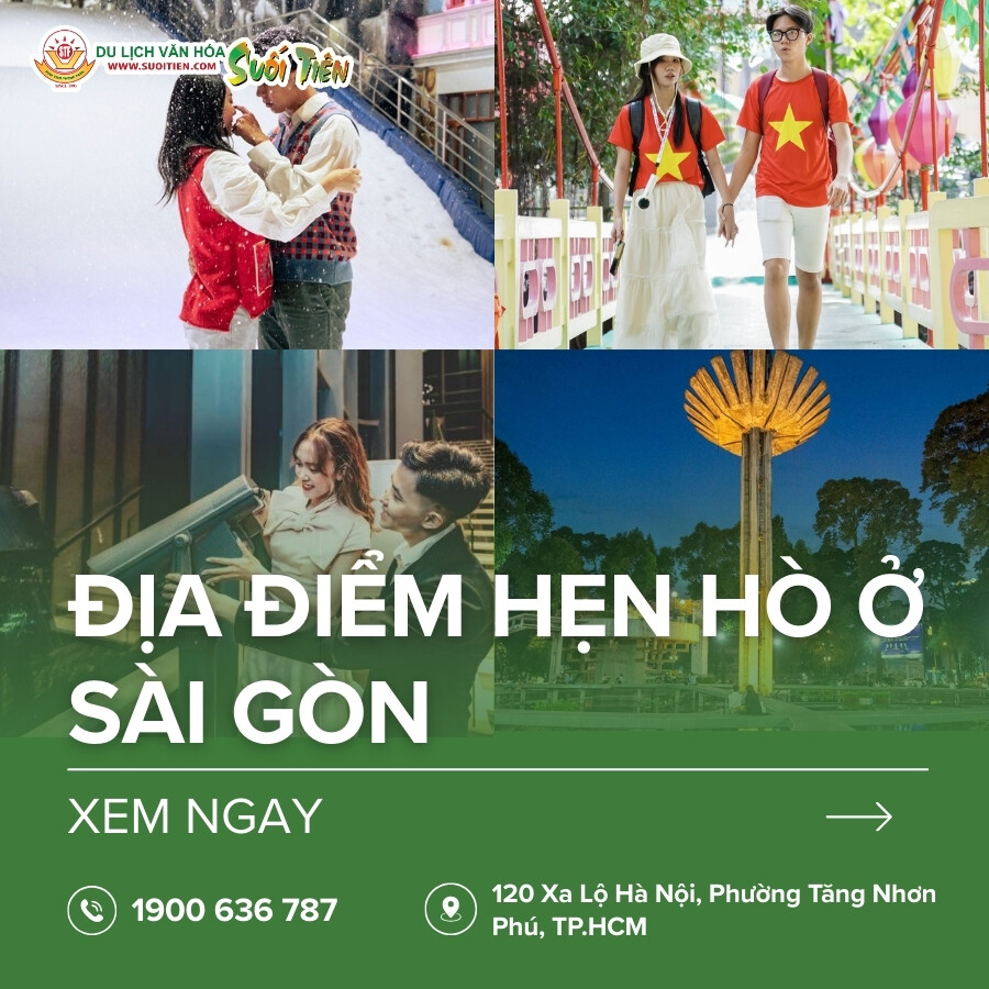 Top 10+ địa điểm hẹn hò ở Sài Gòn cho cặp đôi 