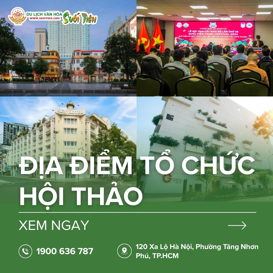 Tổng hợp 11 địa điểm tổ chức hội thảo tại TP.HCM