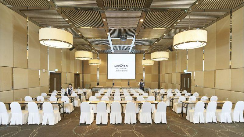 Novotel Saigon Centre là địa điểm tiện nghi cho mọi sự kiện hội thảo chuyên nghiệp (Nguồn: Sưu tầm)