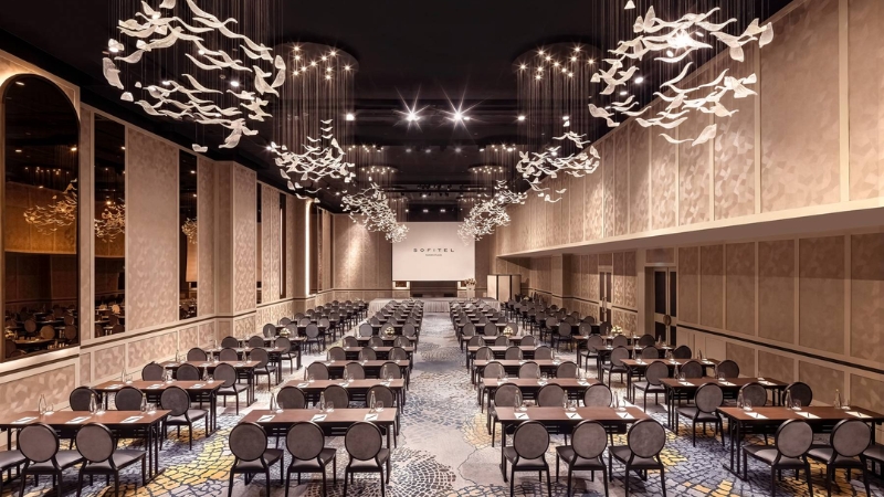 Không gian tổ chức sự kiện đẳng cấp tại Sofitel Saigon Plaza