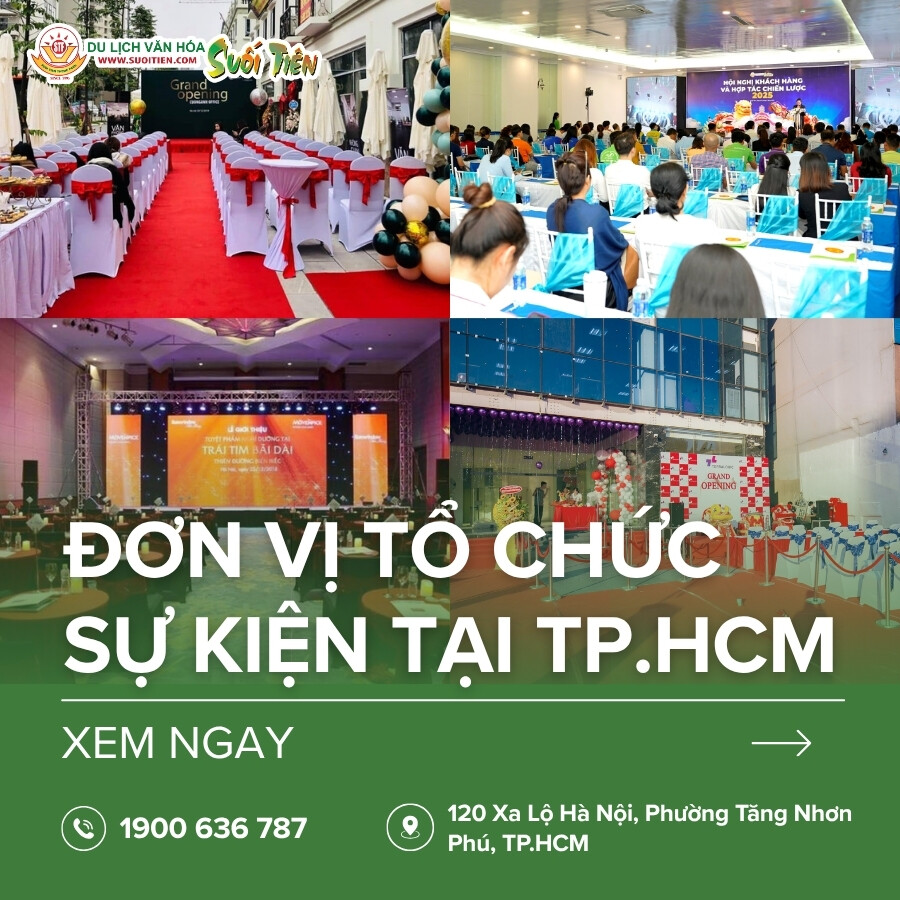 Top 13  đơn vị tổ chức sự kiện uy tín nhất TP.HCM 