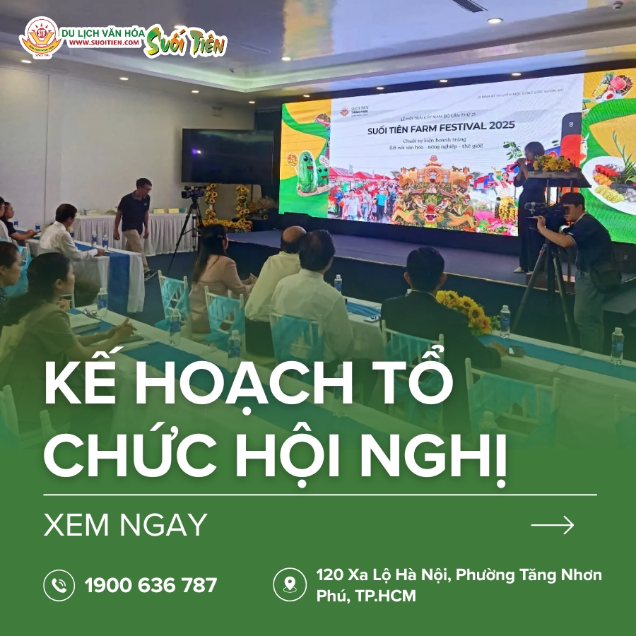 Hướng dẫn thiết lập kế hoạch tổ chức hội nghị chi tiết từ A - Z