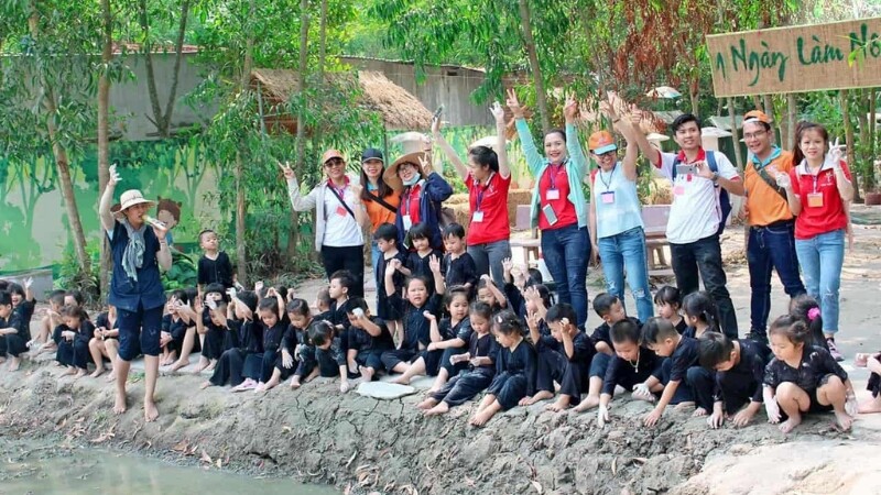 Nông trại Hoa Lúa Củ Chi tái hiện nông thôn dân dã, yên bình (Nguồn: Sưu tầm)