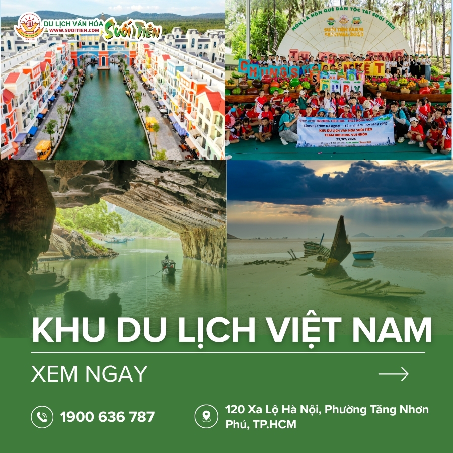 Tổng hợp 10 khu du lịch Việt Nam văn hóa và trải nghiệm độc đáo