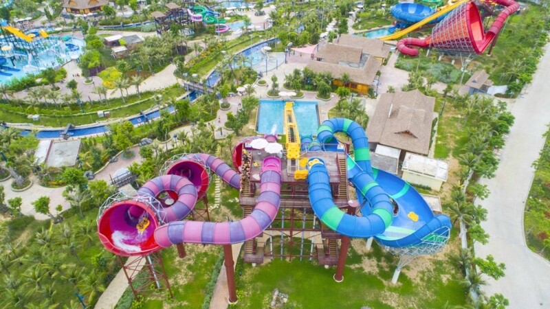 Công viên Grand Park tại Vinhomes với không gian xanh cùng nhiều trò chơi mạo hiểm (Nguồn: Sưu tầm)