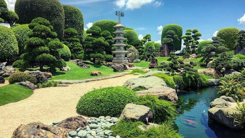 Rin Rin Park là công viên nghệ thuật theo phong cách Nhật Bản Rin Rin Park là công viên nghệ thuật theo phong cách Nhật Bản