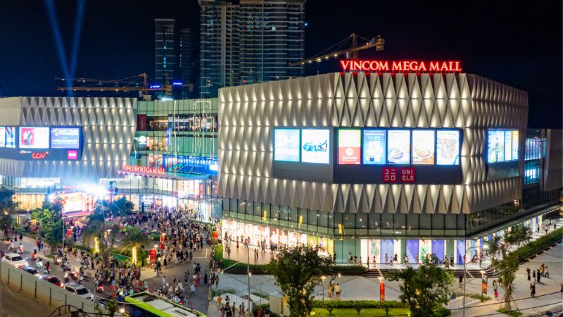 Trung tâm mua sắm hiện đại tại quận 9 Sài Gòn