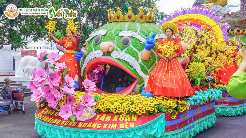 Khu vui chơi q9 Suối Tiên mang lại nhiều trải nghiệm 