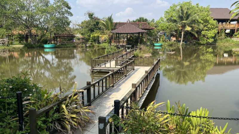 Thư giãn và hòa mình vào khung cảnh của nhà vườn du lịch quận 9