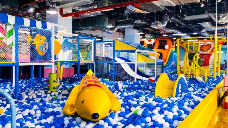 Vincom Center Đồng Khởi có khu vui chơi trong nhà hiện đại với nhiều trò chơi hấp dẫn (Nguồn: Sưu Tầm)