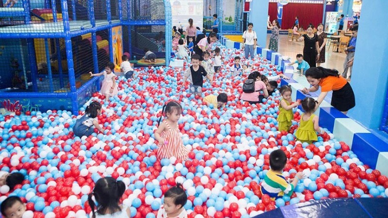 Khu vui chơi trong nhà hiện đại, đa dạng trò chơi tại Giga Mall (Nguồn: Sưu Tầm)