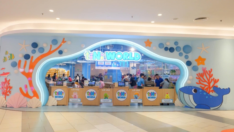 tiniWorld là khu vui chơi trong nhà cho bé nổi bật tại TP.HCM (Nguồn: Sưu Tầm)