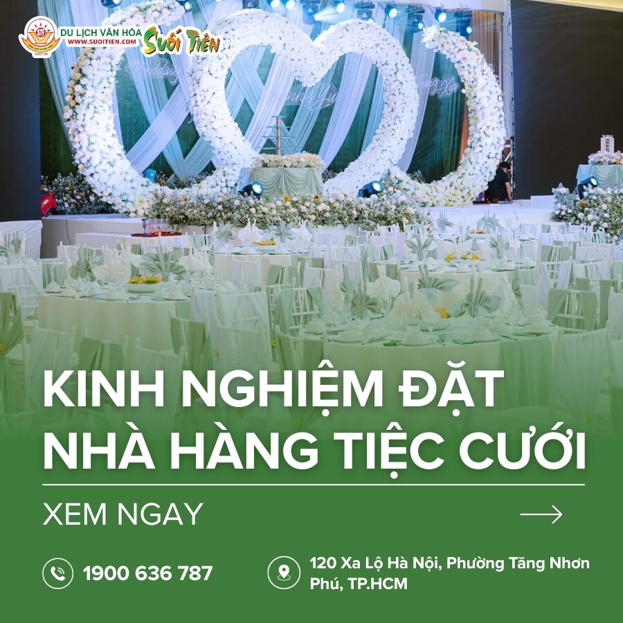 Tổng hợp 15 kinh nghiệm đặt nhà hàng tiệc cưới cho cặp đôi 