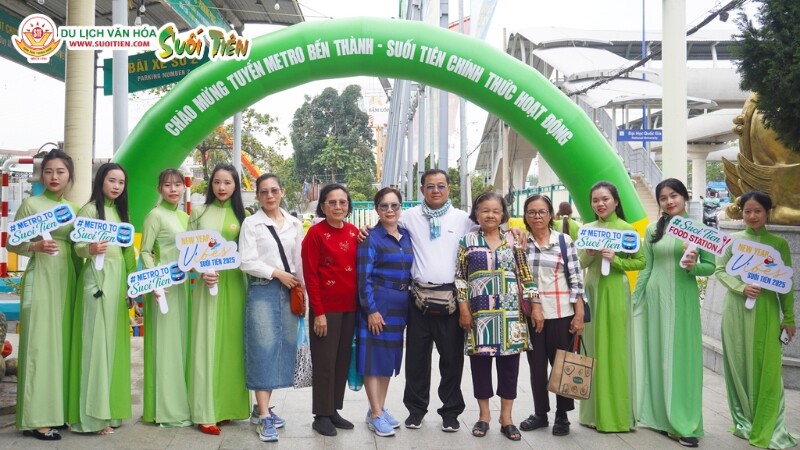 Tuyến Metro số 1 (Bến Thành - Suối Tiên) giúp tối ưu hóa quá trình di chuyển đến Suối Tiên dễ dàng