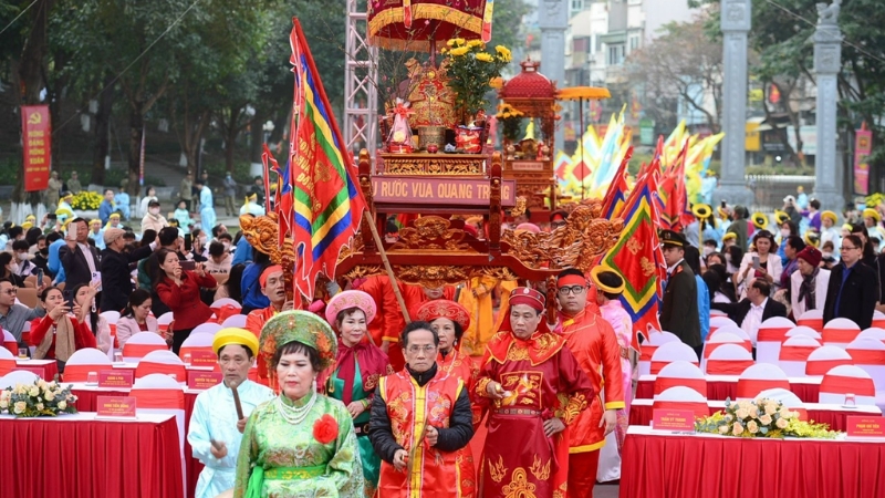 Trống trận Tây Sơn, hào khí đất võ tưởng nhớ chiến công Vua Quang Trung 