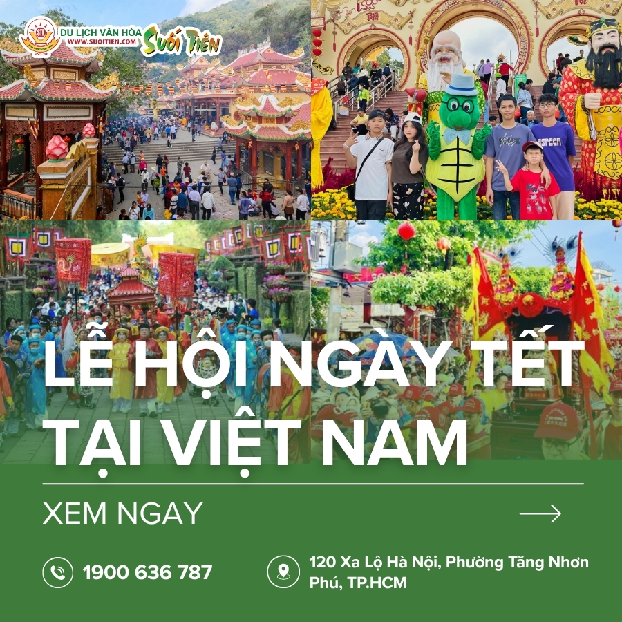 15 lễ hội ngày Tết mang đậm văn hóa Việt Nam