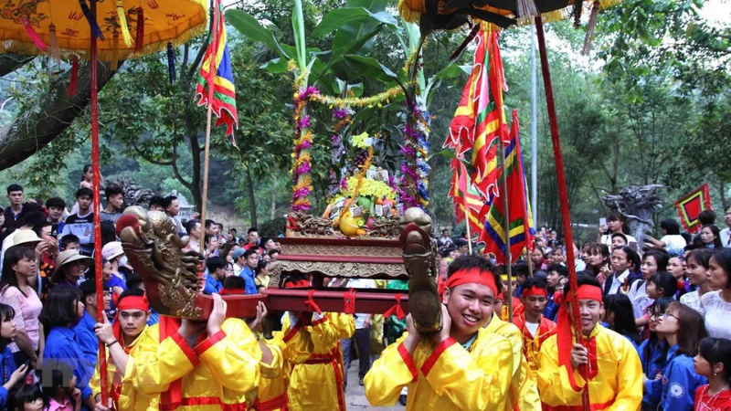 Lễ hội đền Gióng - Sóc Sơn là di sản UNESCO, nơi tái hiện hào khí anh hùng Thánh Gióng