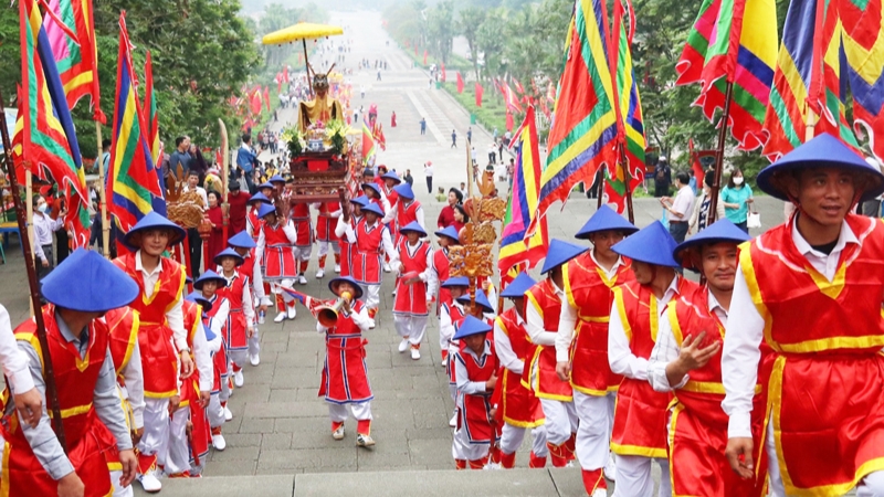 Lễ hội đền Hùng hướng về cội nguồn đoàn kết dân tộc Việt Nam