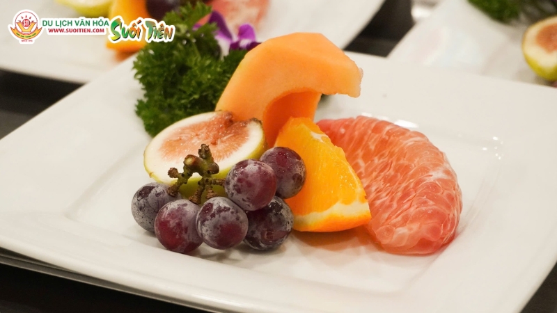 Món tráng miệng giúp làm dịu vị giác và để lại ấn tượng ngọt ngào cho khách mời khi kết thúc tiệc