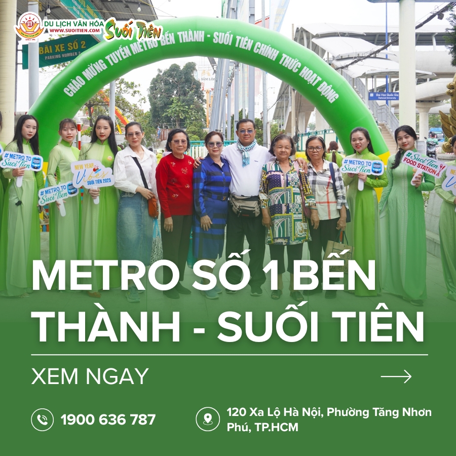 Review tuyến Metro số 1 Bến Thành - Suối Tiên chi tiết từ A - Z
