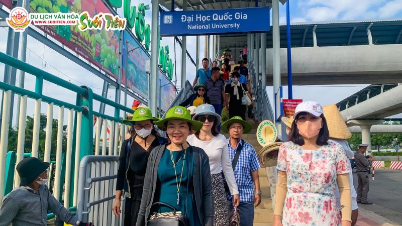 Ga Đại học Quốc Gia &ndash; điểm cuối ga metro Suối Ti&ecirc;n