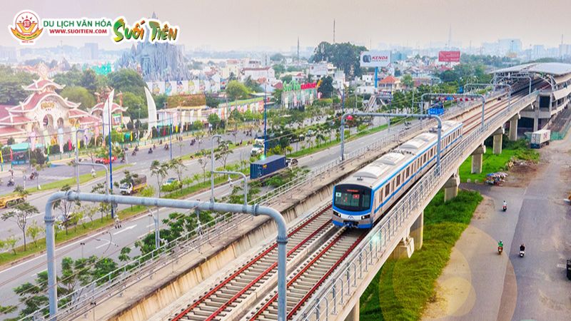 H&agrave;nh tr&igrave;nh từ trung t&acirc;m theo tuyến Bến Th&agrave;nh Suối Ti&ecirc;n