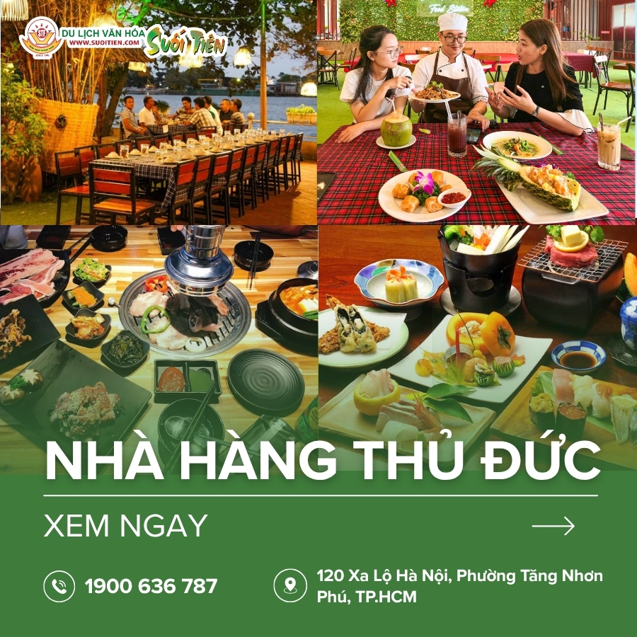 12 nhà hàng Thủ Đức cho tín đồ đam mê ẩm thực