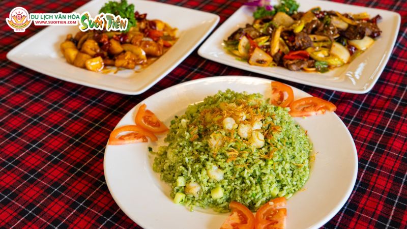 Thực đơn đa dạng tại nh&agrave; h&agrave;ng Suối Ti&ecirc;n Food Station ở Thủ Đức