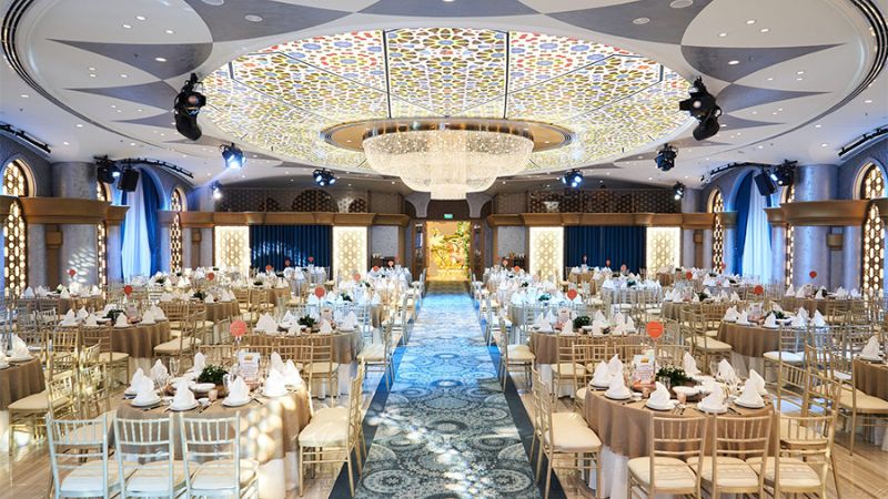 Asiana Plaza sở hữu không gian tiệc cưới lộng lẫy (Nguồn: Sưu Tầm)