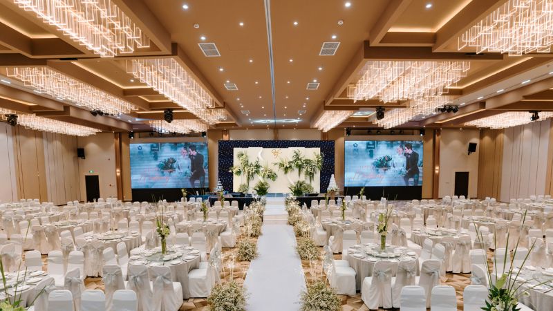 Trung tâm tiệc cưới Capella Park View mang đến không gian lãng mạn, ấn tượng (Nguồn: Sưu Tầm)