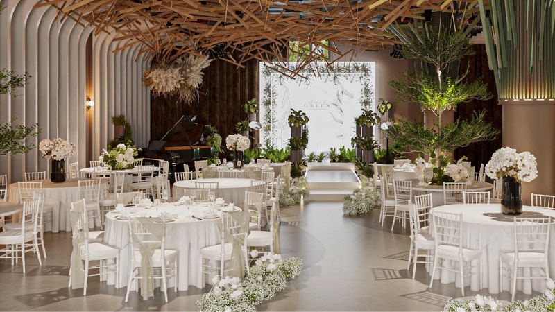 Nhà hàng Aqua Jarin mang hơi thở thiên nhiên tươi mát (Nguồn: Sưu Tầm)