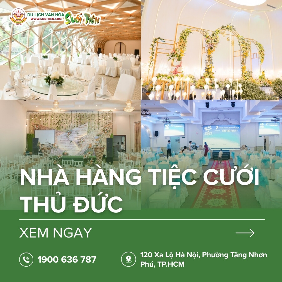 Top 10 nhà hàng tiệc cưới Thủ Đức sang trọng, thời thượng