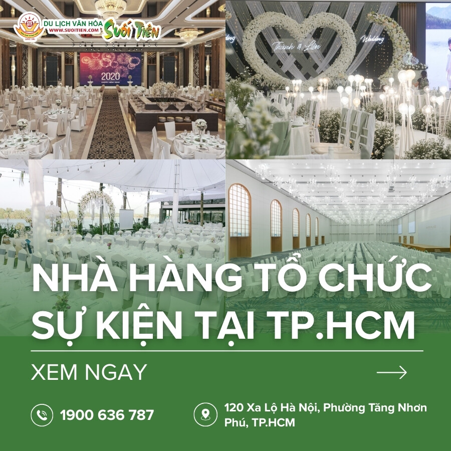 Top 11 nhà hàng tổ chức sự kiện tại TPHCM sang trọng bật nhất