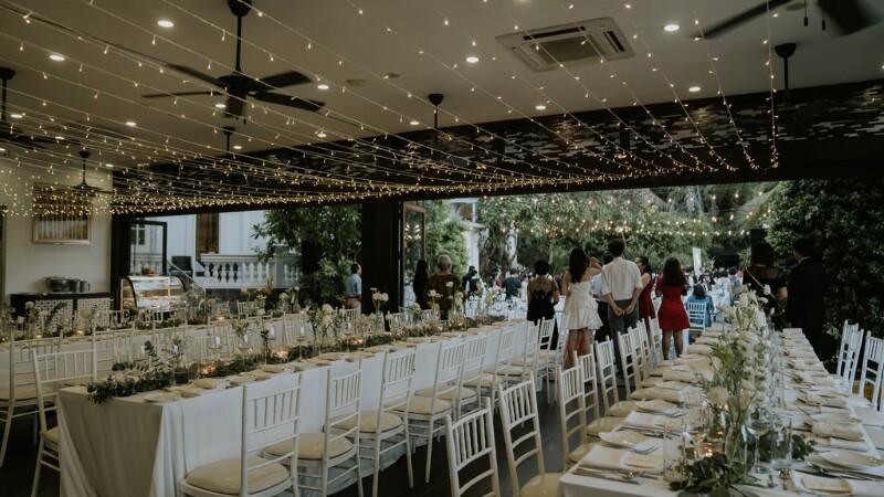 Tiệc cưới lãng mạn tại Villa Sông Sài Gòn